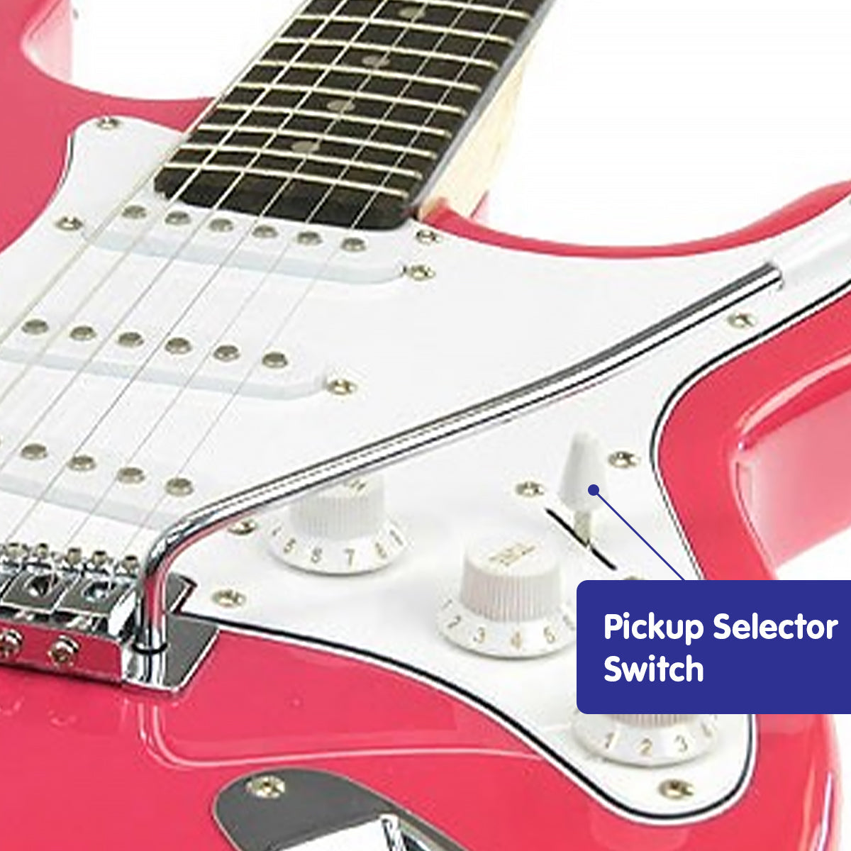 NNEDPE Karrera 39in Electric Guitar - Pink