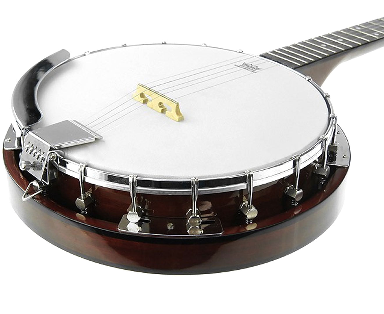 NNEDPE Karrera 5 String Resonator Banjo - Brown