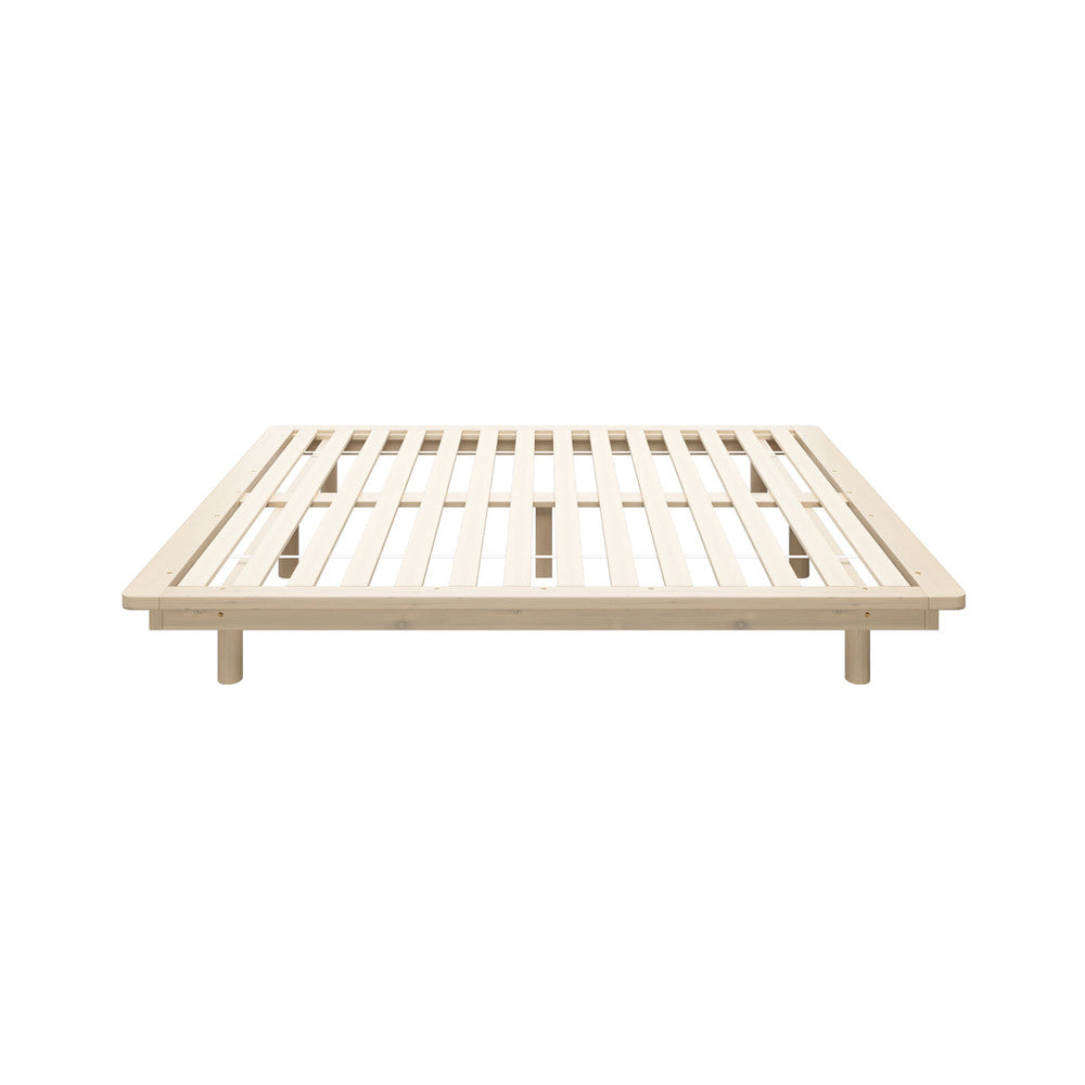 NNEED Bed Frame Queen Size Wooden Bed Base Timber Platform
