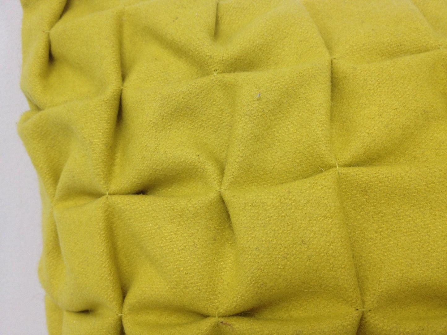 NNEDSZ Pack of 4 Flux Mustard Yellow 3D Textured 45cm x 45cm Cushion Covers
