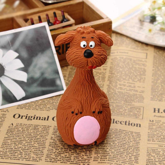 Latex Squeaky Dog Toys Puppy Pet Chew Toys Squeaker Soft and Interactive